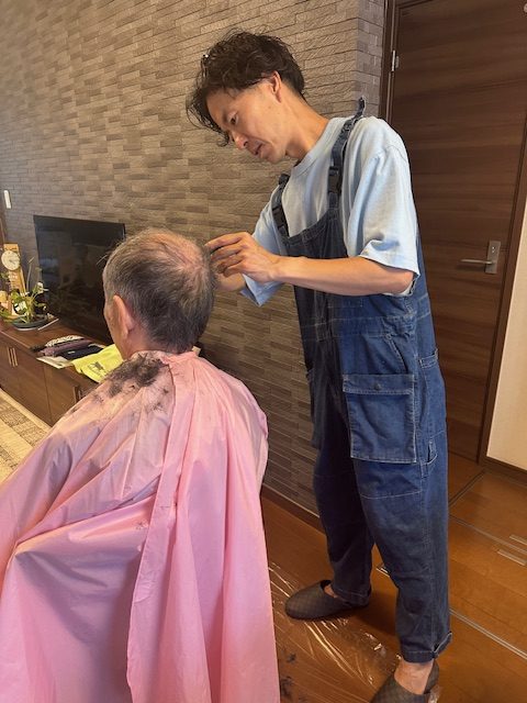 訪問美容
